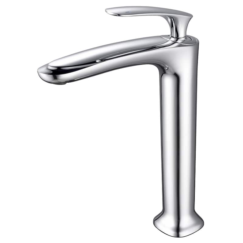 Brianna Single Handle 11-inch Bathroom Faucet - Polished Chrome