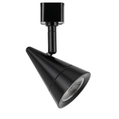 12 Watt LED Track Fixture - Black - N/A