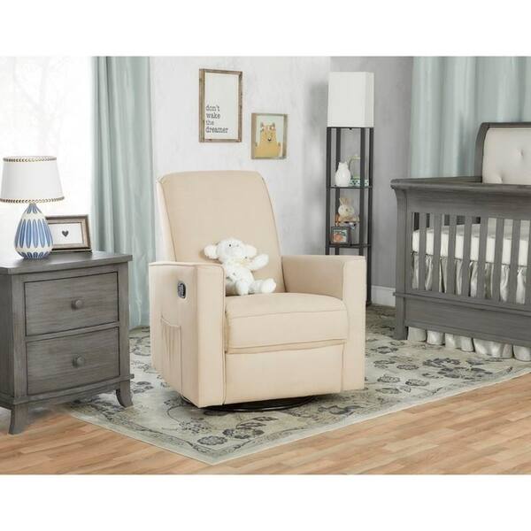 slide 2 of 2, Evolur Raleigh Basic Glider ,Recliner & Rocker