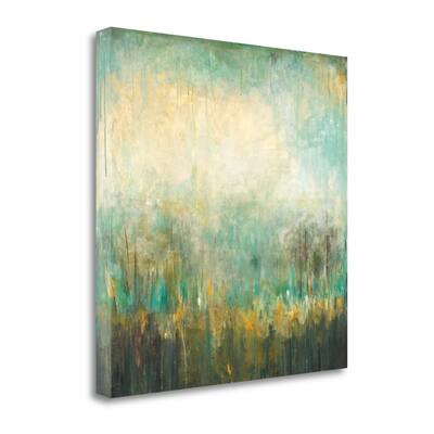 "Jardin Vert" By Wani Pasion, Fine Art Giclee Print on Gallery Wrap Canvas, Ready to Hang