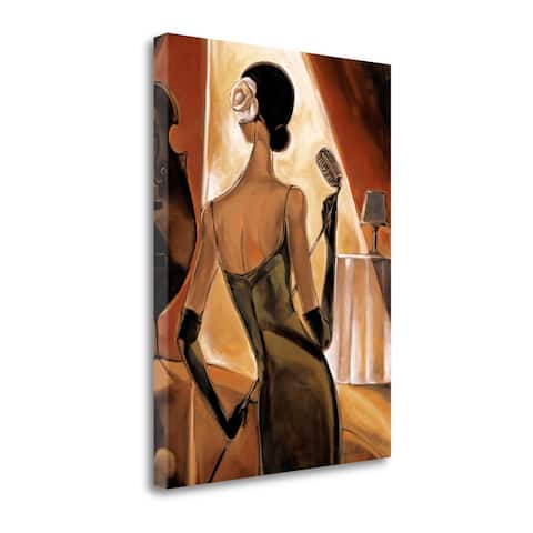 "Jazz Samba" By Trish Biddle, Fine Art Giclee Print on Gallery Wrap Canvas, Ready to Hang