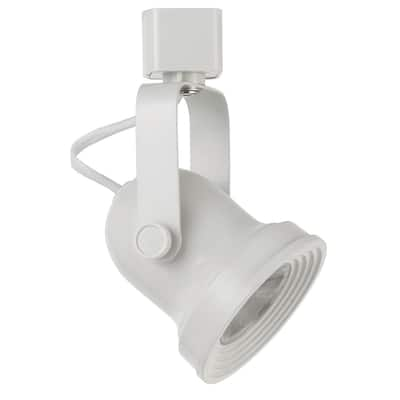 12 Watt Dimmable Integrated LED track Fixture- White - N/A