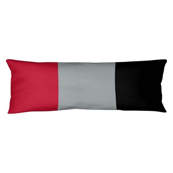 Atlanta Atlanta Throwback Football Stripes Body Pillow (w/Rmv Insert ...