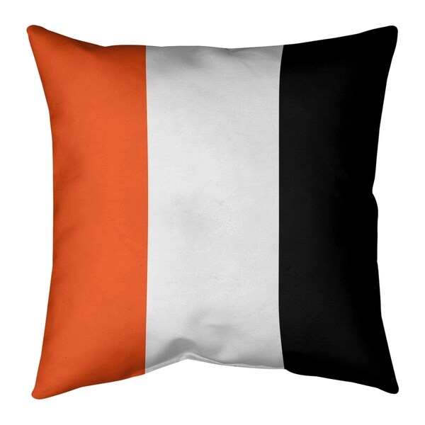 Cincinnati Cincinnati Football Stripes Pillow (w/Rmv Insert)-Spun Poly