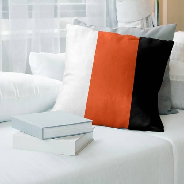 Shop Cincinnati Cincinnati Football Stripes Pillow Cotton Twill