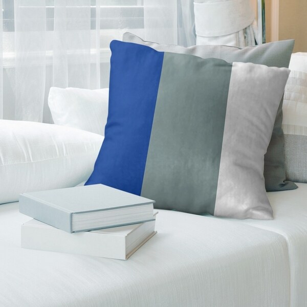 Dallas Dallas Football Stripes Pillow (w/Rmv Insert)-Spun Poly