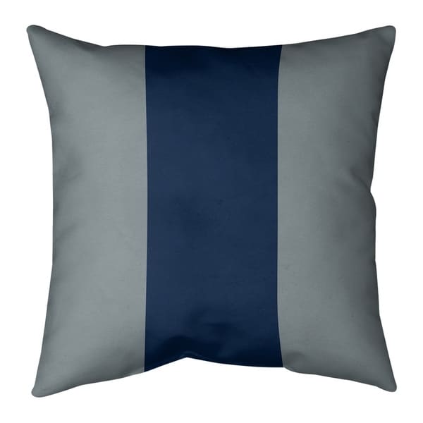 Dallas Dallas Football Stripes Pillow (w/Rmv Insert)-Spun Poly