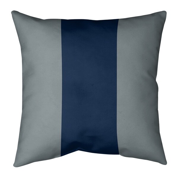 Dallas Dallas Football Stripes Pillow (Indoor/Outdoor)