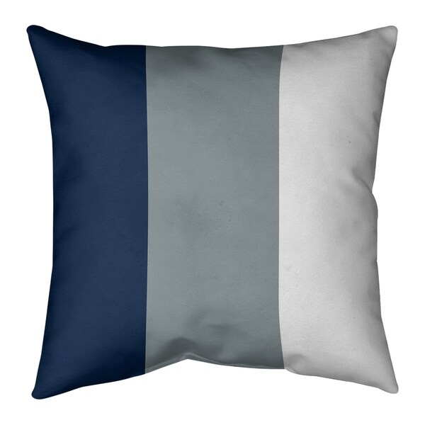 Dallas Dallas Football Stripes Pillow (w/Rmv Insert)-Spun Poly