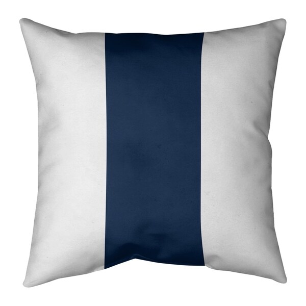 Dallas Dallas Football Stripes Pillow-Spun Polyester