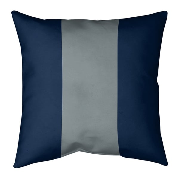 Dallas Dallas Football Stripes Pillow-Cotton Twill