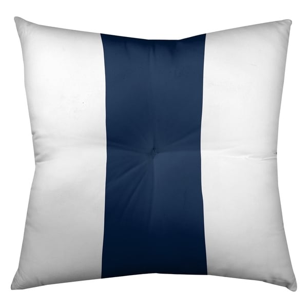 Dallas Dallas Football Stripes Floor Pillow - Square Tufted