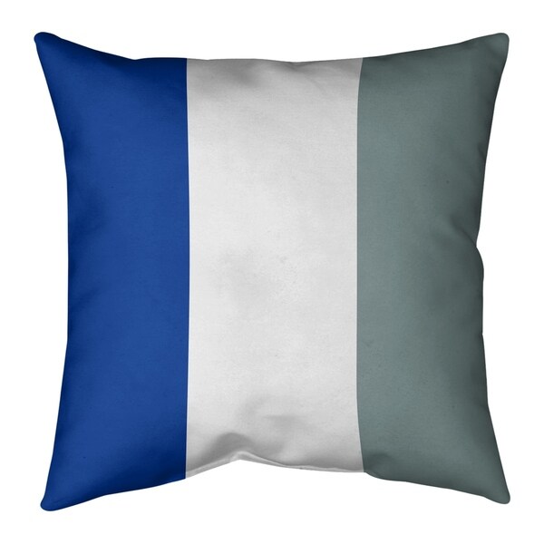 Dallas Dallas Football Stripes Pillow (w/Rmv Insert)-Spun Poly