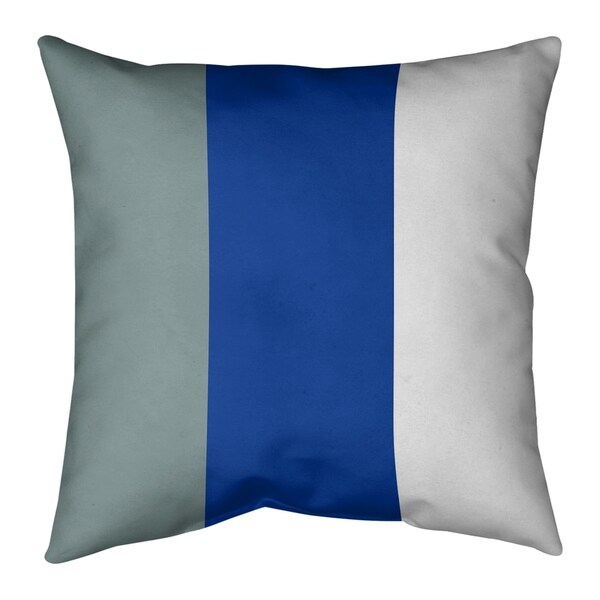 Dallas Dallas Football Stripes Pillow-Cotton Twill