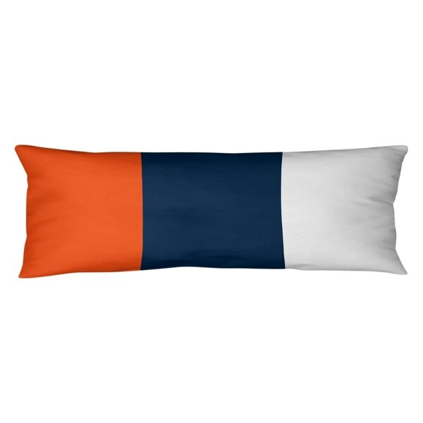Denver Denver Football Stripes Body Pillow (w/Rmv Insert)