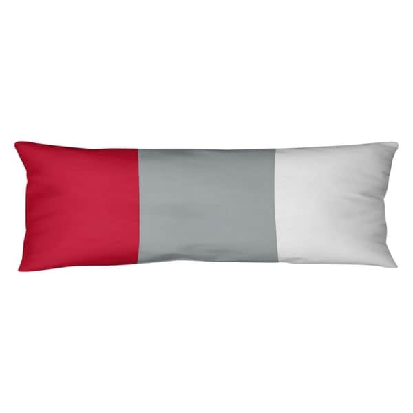 Atlanta Atlanta Throwback Football Stripes Body Pillow (w/Rmv Insert)