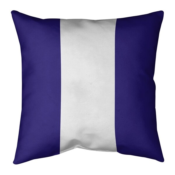 Baltimore Baltimore Football Stripes Floor Pillow - Standard