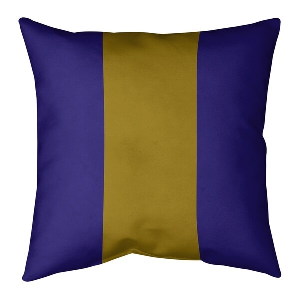 Baltimore Baltimore Football Stripes Floor Pillow - Standard