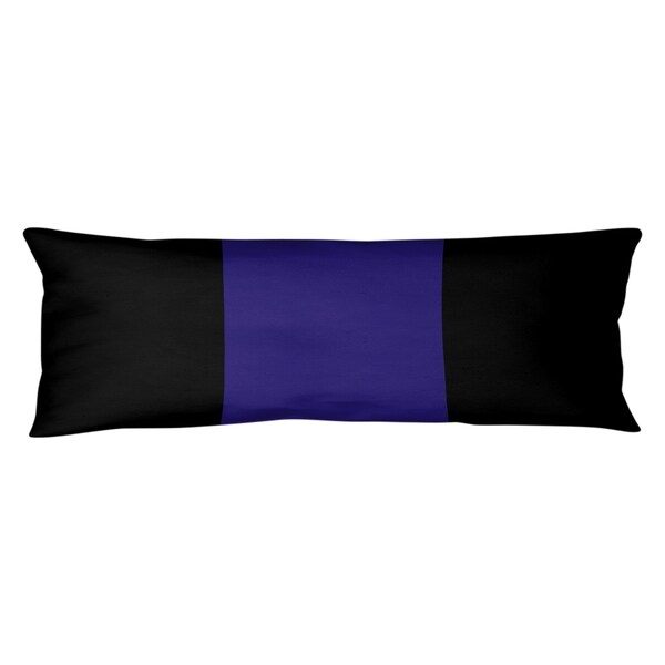 Baltimore Baltimore Football Stripes Body Pillow (w/Rmv Insert)