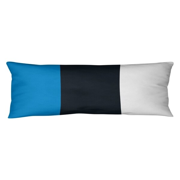 Carolina Carolina Football Stripes Body Pillow (w/Rmv Insert)