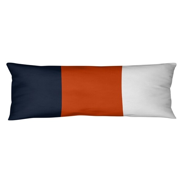 Chicago Chicago Football Stripes Body Pillow (w/Rmv Insert)