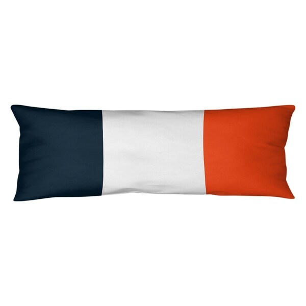 Chicago Chicago Throwback Football Stripes Body Pillow (w/Rmv Insert)