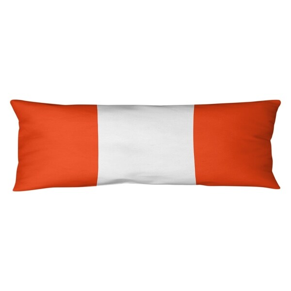Chicago Chicago Throwback Football Stripes Body Pillow (w/Rmv Insert)