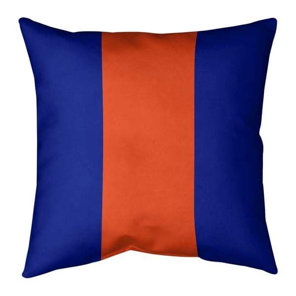 Denver Denver Throwback Football Stripes Floor Pillow - Standard