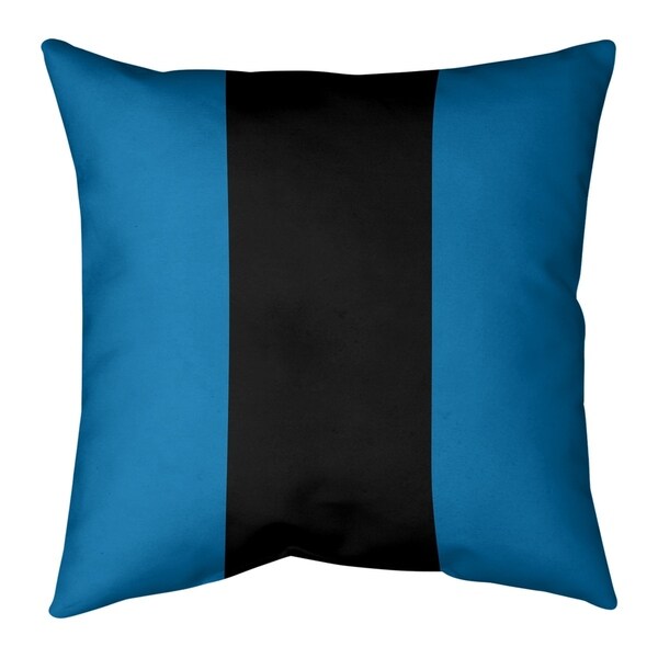 Detroit Detroit Football Stripes Pillow-Spun Polyester