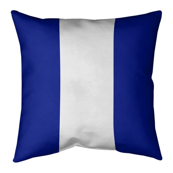 Denver Denver Throwback Football Stripes Pillow (w/Rmv Insert)-Spun Poly