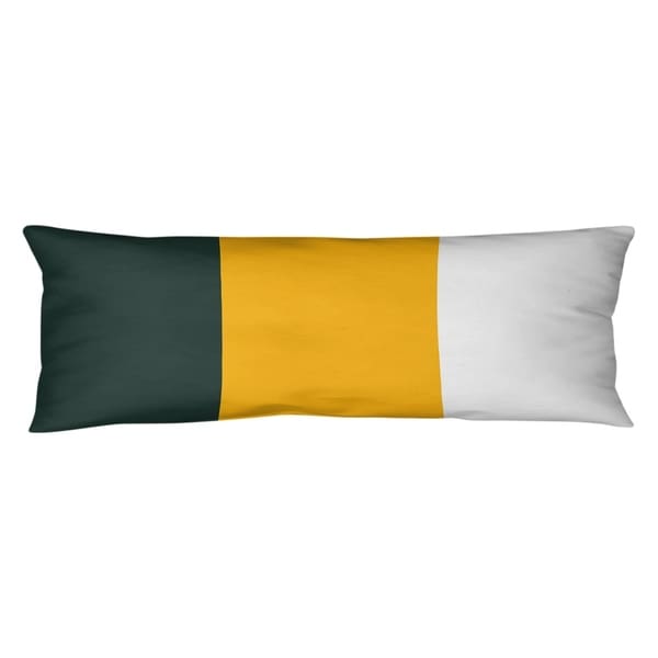 Green Bay Green Bay Football Stripes Body Pillow (w/Rmv Insert)