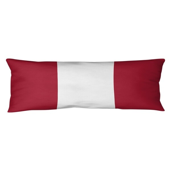 Houston Houston Football Stripes Body Pillow (w/Rmv Insert)