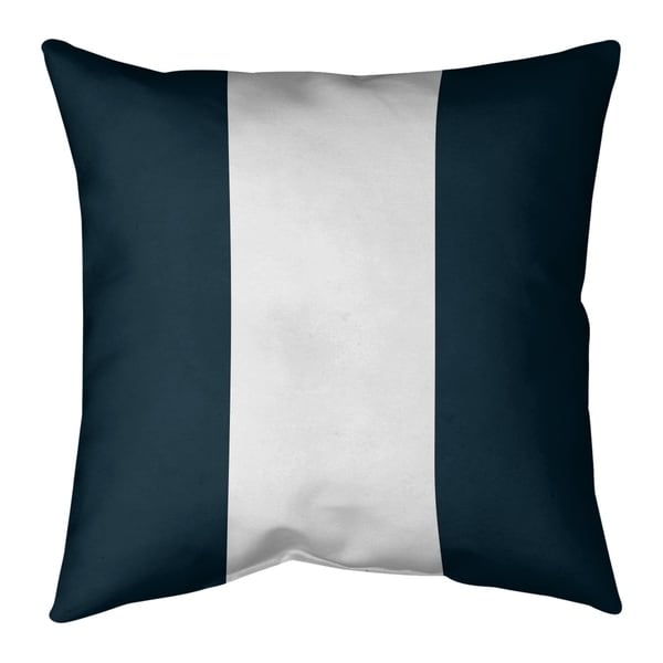 Houston Houston Football Stripes Pillow (w/Rmv Insert)-Spun Poly