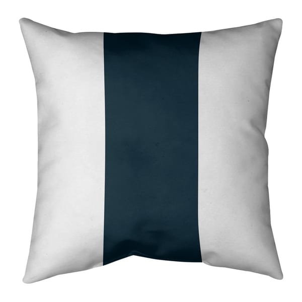 Houston Houston Football Stripes Pillow-Faux Suede