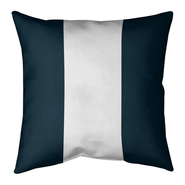 Houston Houston Football Stripes Pillow-Spun Polyester
