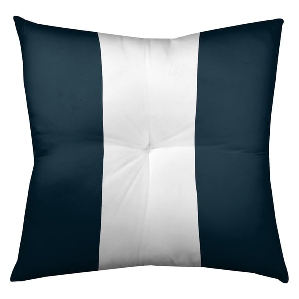 Houston Houston Football Stripes Floor Pillow - Square Tufted