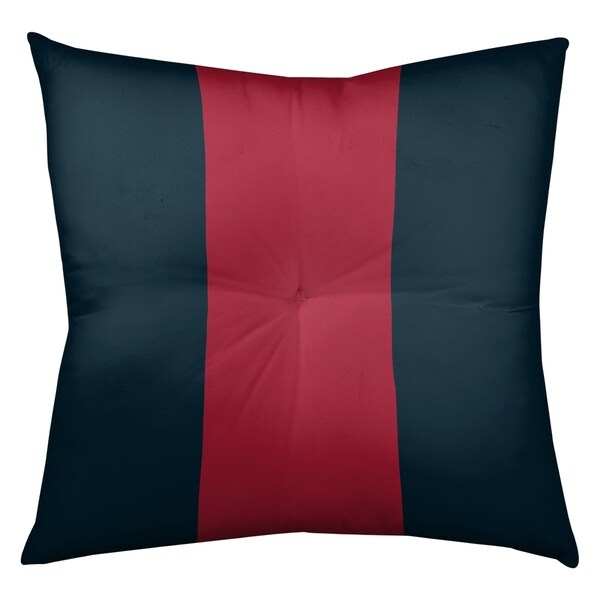 Houston Houston Football Stripes Floor Pillow - Square Tufted