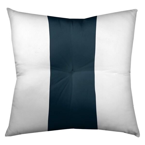 Houston Houston Football Stripes Floor Pillow - Square Tufted