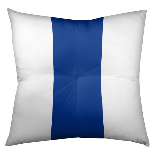 Indianapolis Indianapolis Football Stripes Floor Pillow - Square Tufted
