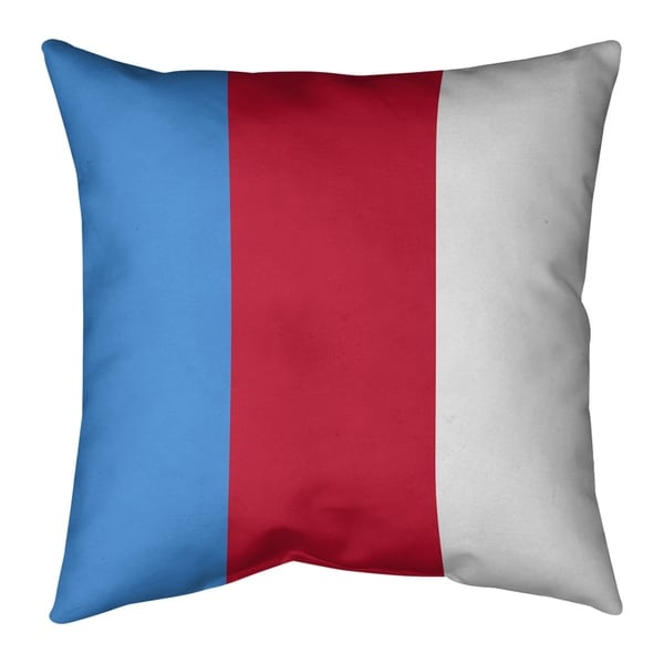 Houston Houston Throwback Football Stripes Pillow (w/Rmv Insert)-Spun Poly
