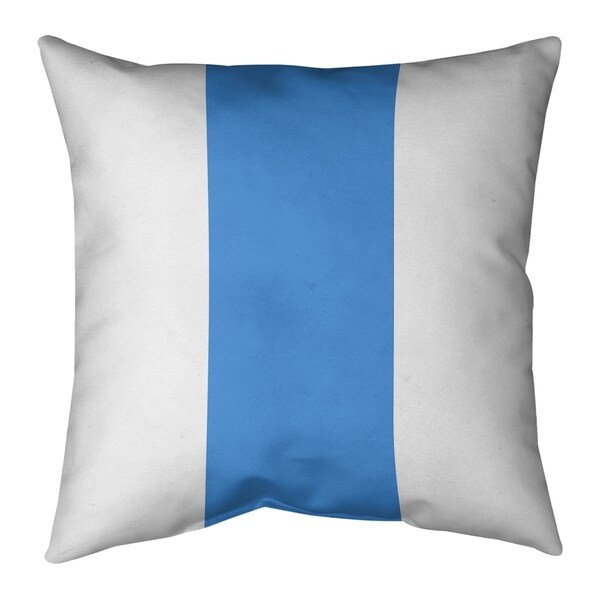 Houston Houston Throwback Football Stripes Floor Pillow - Standard