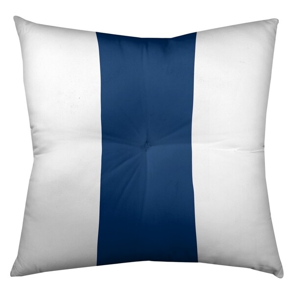 Indianapolis Indianapolis Football Stripes Floor Pillow - Square Tufted