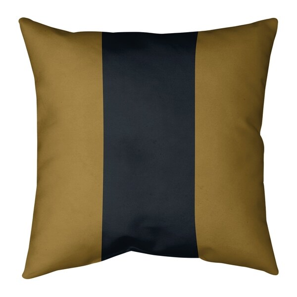 Jacksonville Jacksonville Football Stripes Pillow-Spun Polyester