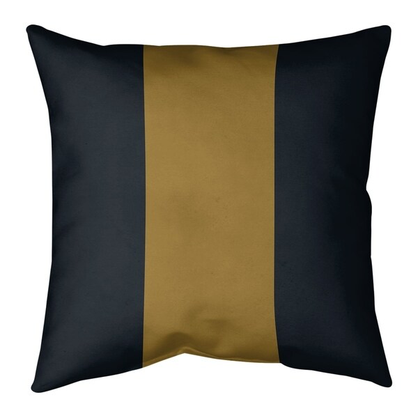 Jacksonville Jacksonville Football Stripes Pillow-Faux Suede