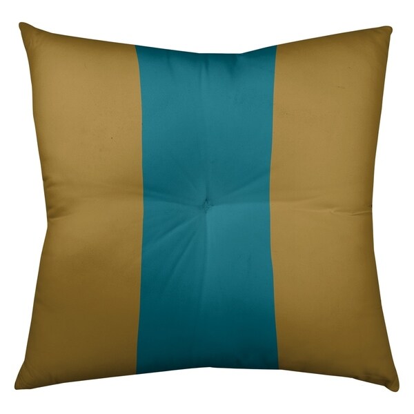 Jacksonville Jacksonville Football Stripes Floor Pillow - Square Tufted