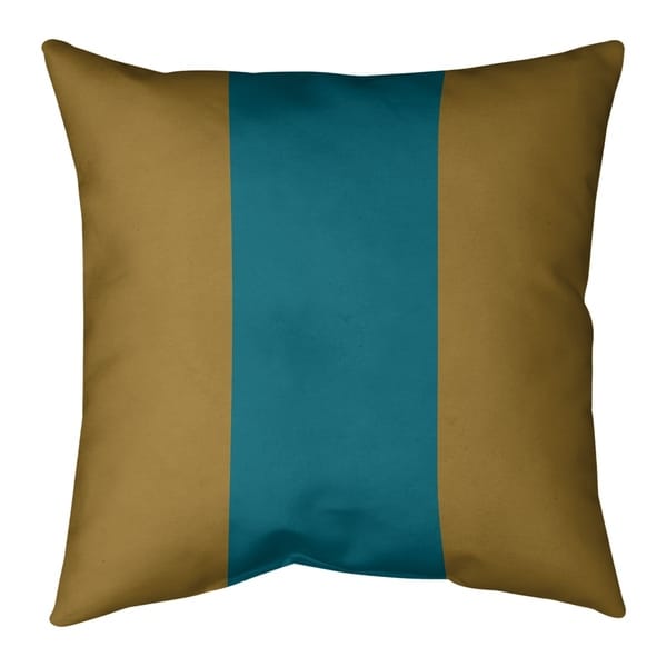 Jacksonville Jacksonville Football Stripes Pillow (Indoor/Outdoor)