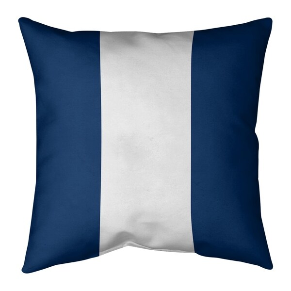 Los Angeles LA Power Football Stripes Pillow-Cotton Twill