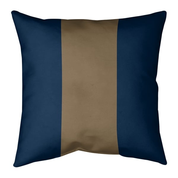 Los Angeles LA Horns Football Stripes Pillow-Cotton Twill
