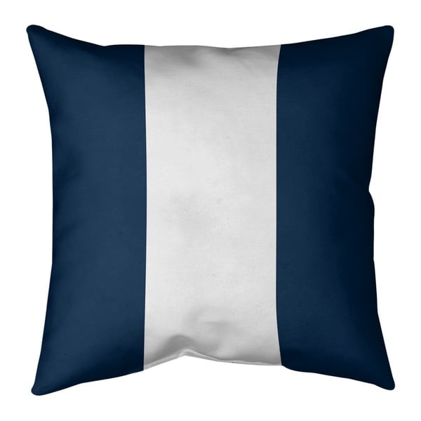 Los Angeles LA Horns Football Stripes Pillow (Indoor/Outdoor)