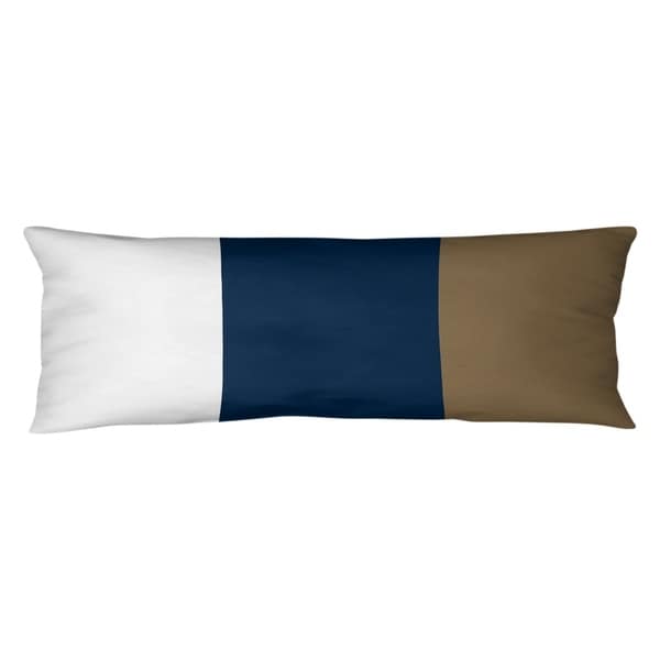 Los Angeles LA Horns Football Stripes Body Pillow (w/Rmv Insert)